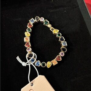 Camila Coelho Multicolor Gemstone Bracelet BNWT